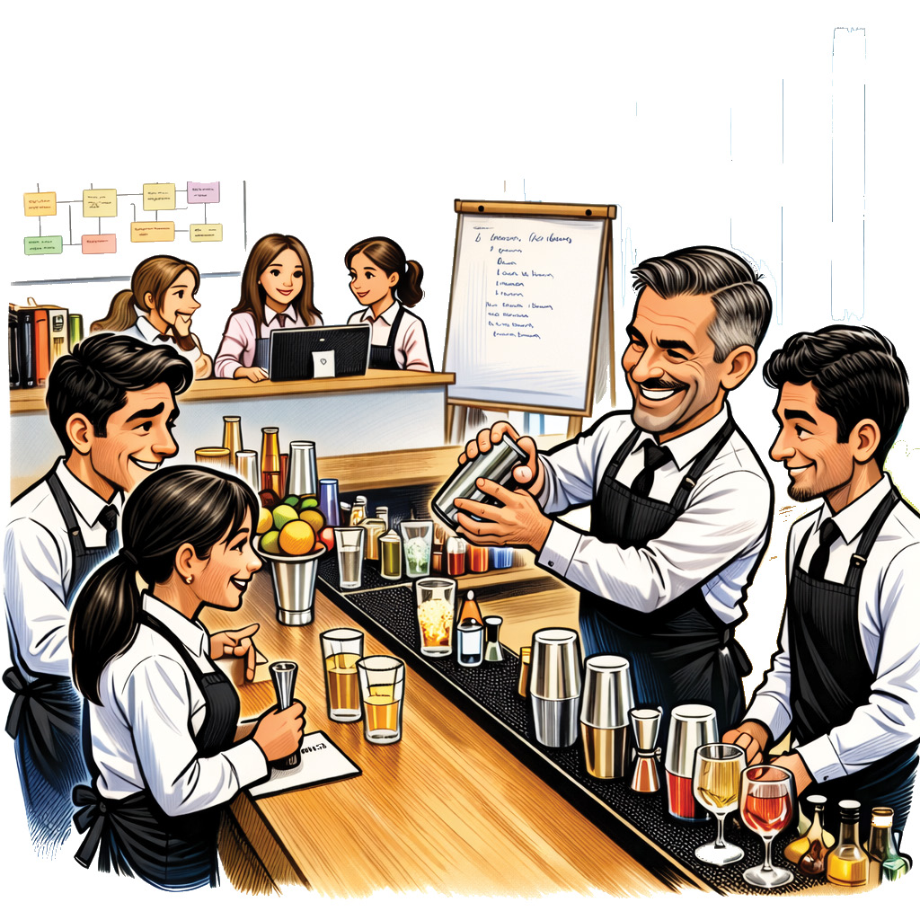 Professional Bartender Course details from brochure